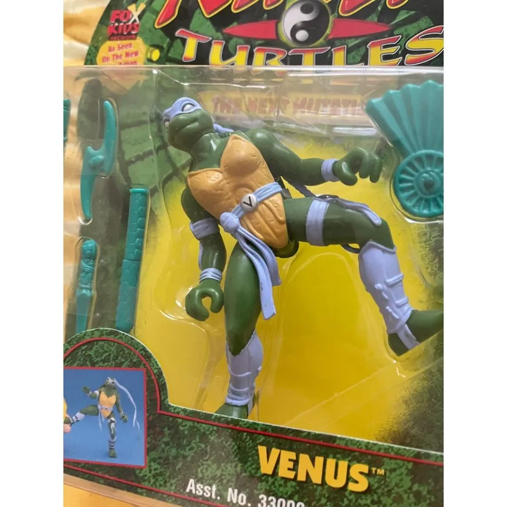 TMNT Teenage Mutant Ninja Turtles 1997 The Next Mutation Omni-Flex Venus Vintage